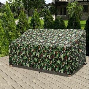 NWT Easy-Going‎ Waterproof 58" Patio Sofa Furniture Cover, Camouflage Outdoor